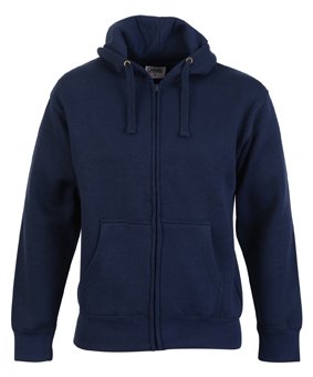 Casual 300GSM Adults Classic Full Zip Hooded Sweatshirt