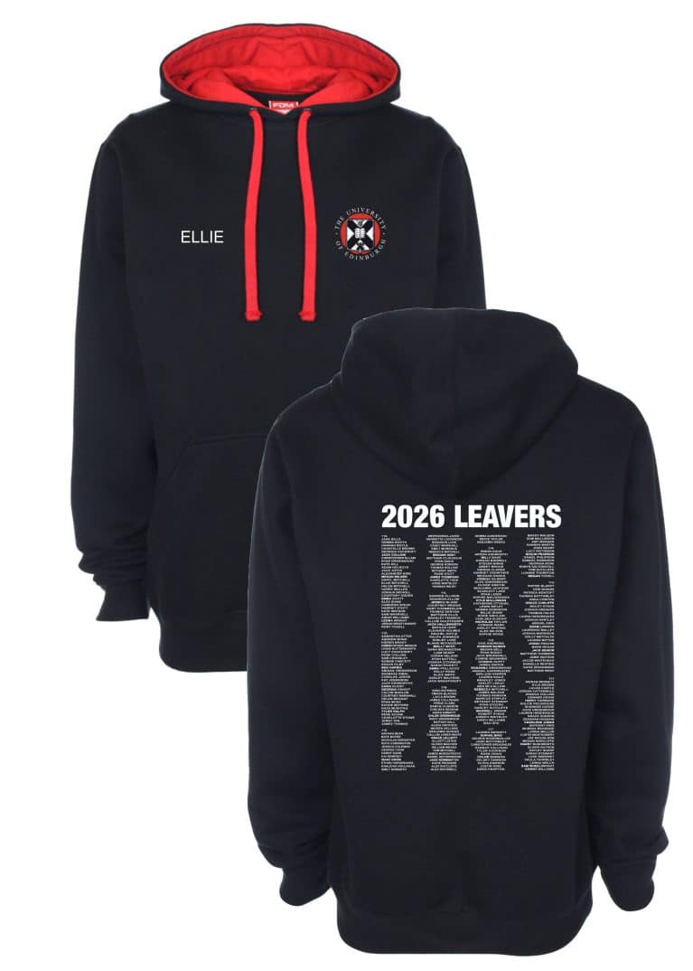 Leavers Hoodies 2026 Black-Red
