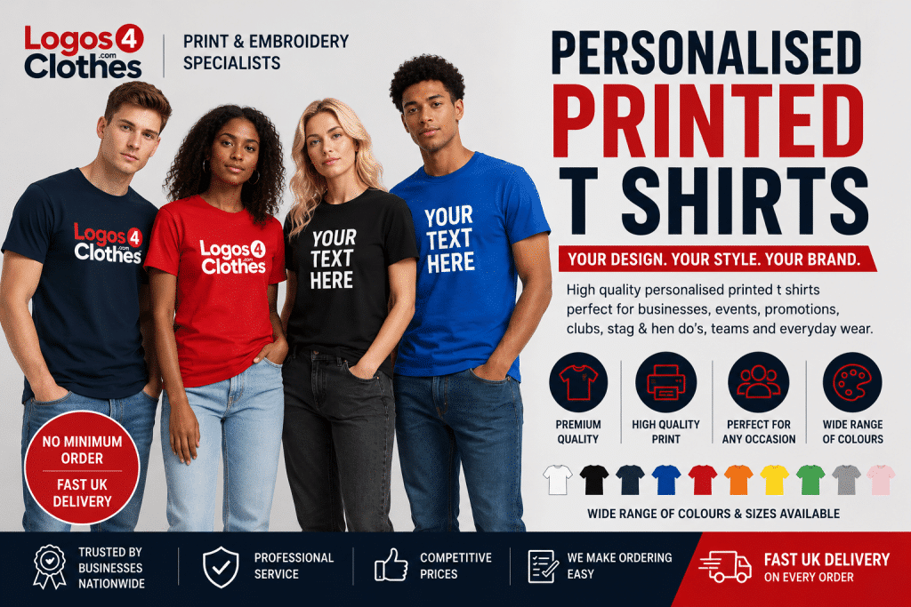 Personalised Printed T Shirts
