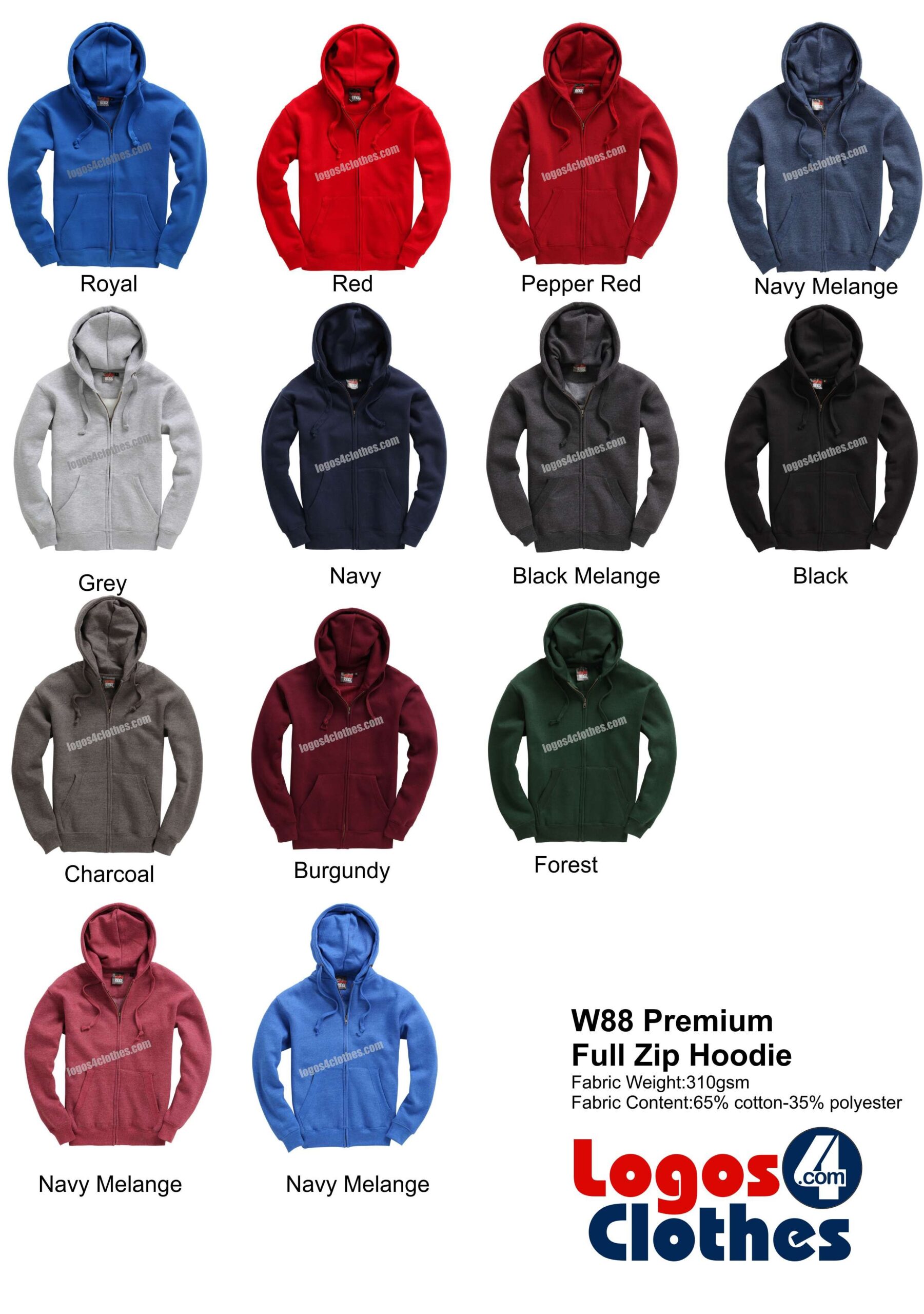 Zip Hoodie with concealed phone pocket