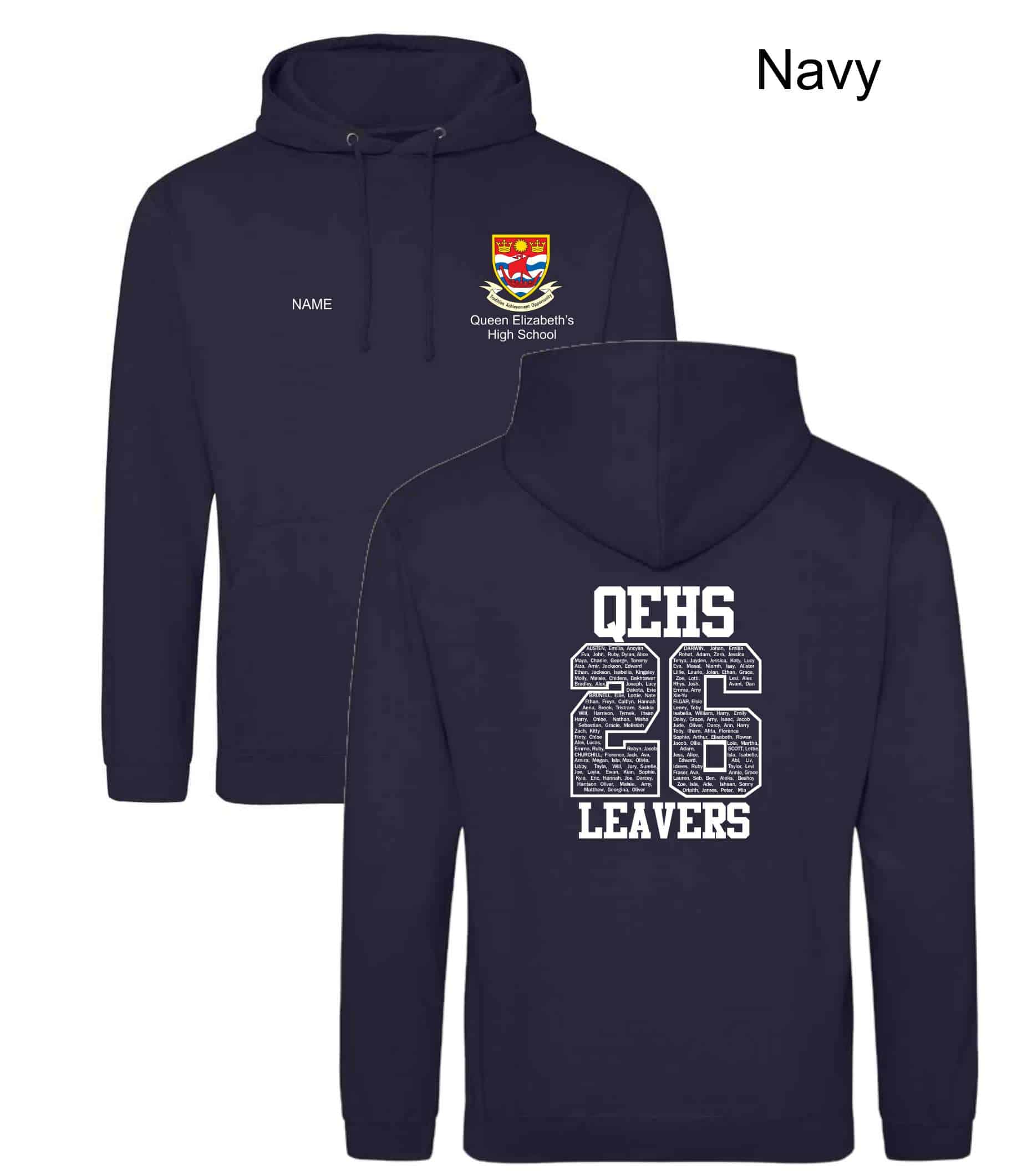QEHS Leavers Hoodie 2026