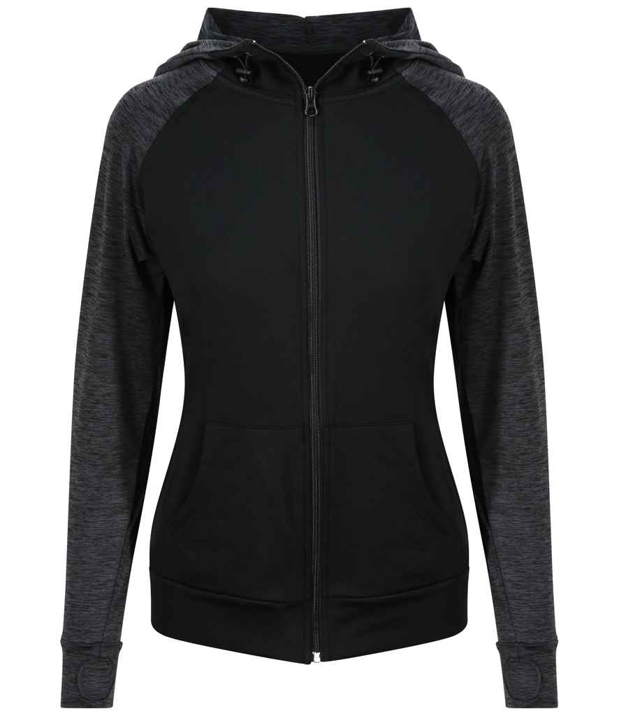 AWDis Ladies Cool Contrast Zoodie