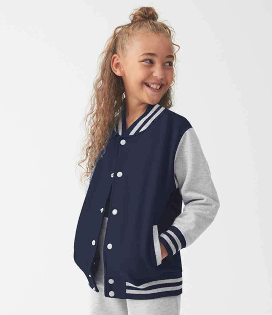 AWDis Kids Varsity Jacket