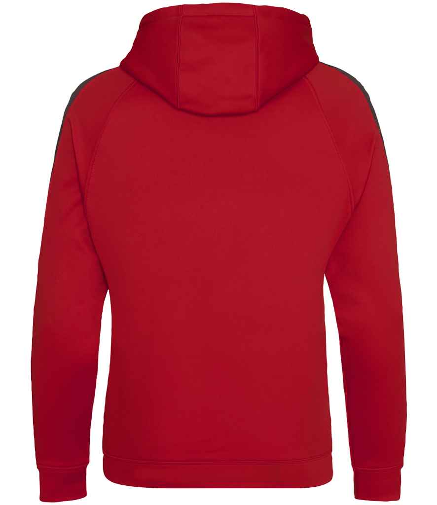 AWDis Contrast Sports Polyester Zoodie