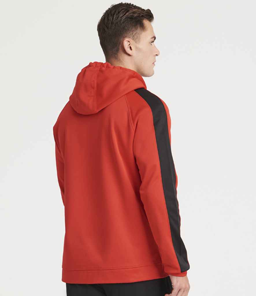 AWDis Contrast Sports Polyester Zoodie