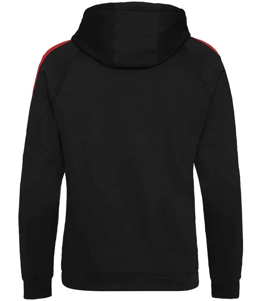 AWDis Contrast Sports Polyester Zoodie