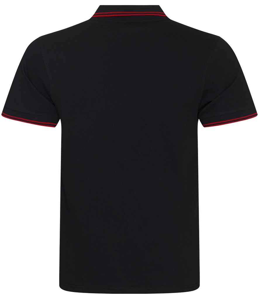 AWDis Stretch Tipped Piqué Polo Shirt
