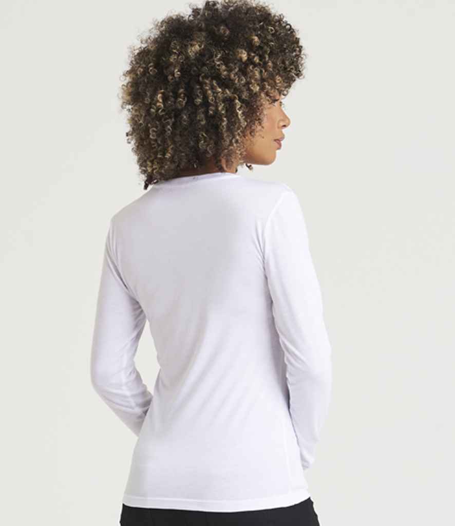 AWDis Ladies Long Sleeve Tri-Blend T-Shirt