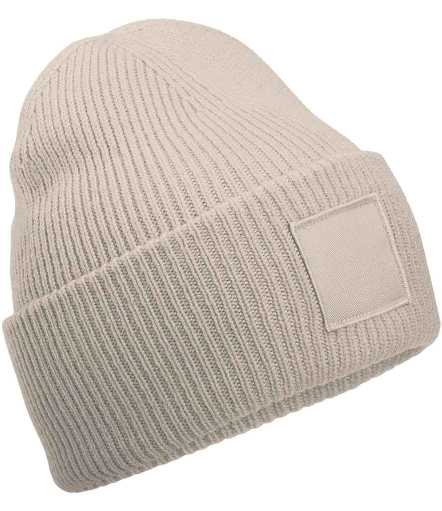 Beechfield Deep Cuff Tonal Patch Beanie