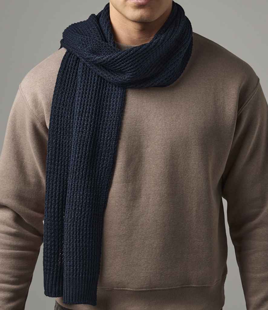 Beechfield Classic Waffle Knit Scarf
