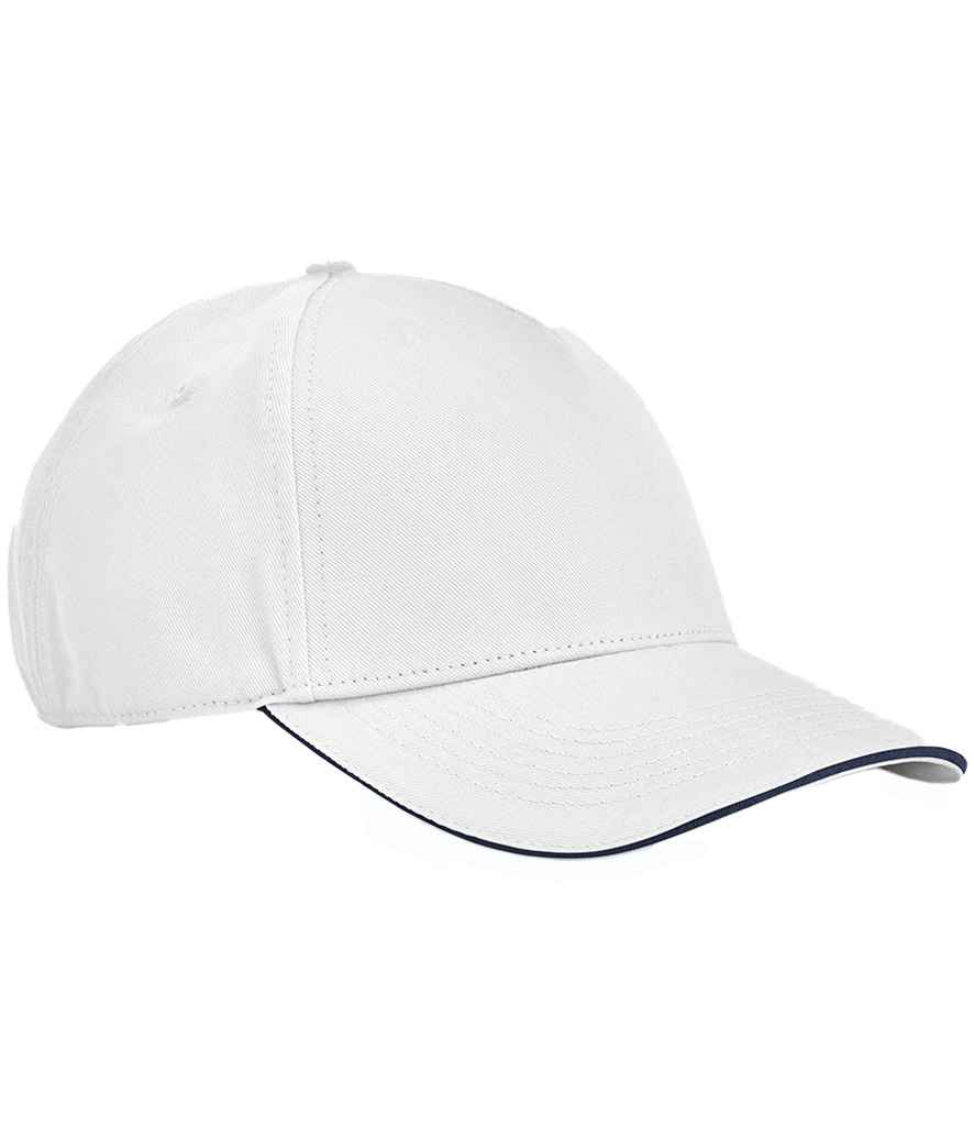 Beechfield EarthAware® Classic Organic Cotton 5 Panel Sandwich Peak Cap