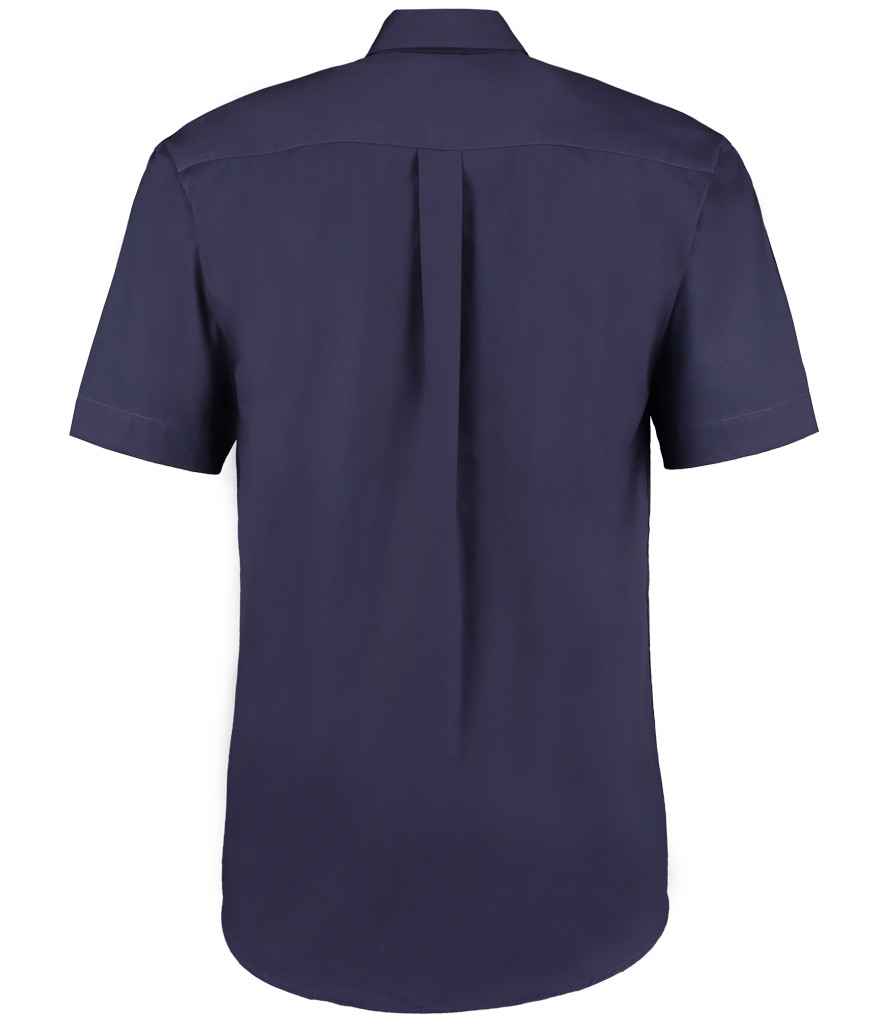 Kustom Kit Premium Short Sleeve Classic Fit Oxford Shirt