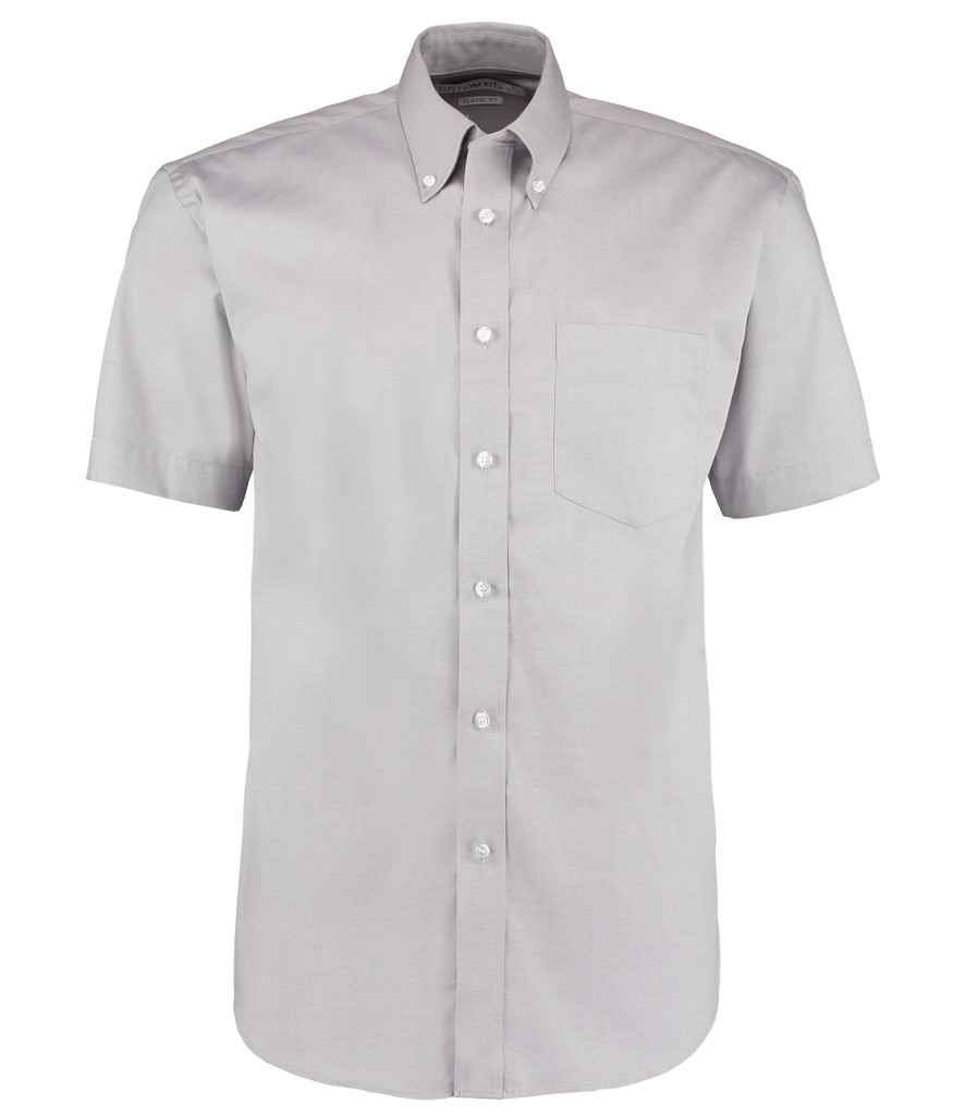 Kustom Kit Premium Short Sleeve Classic Fit Oxford Shirt
