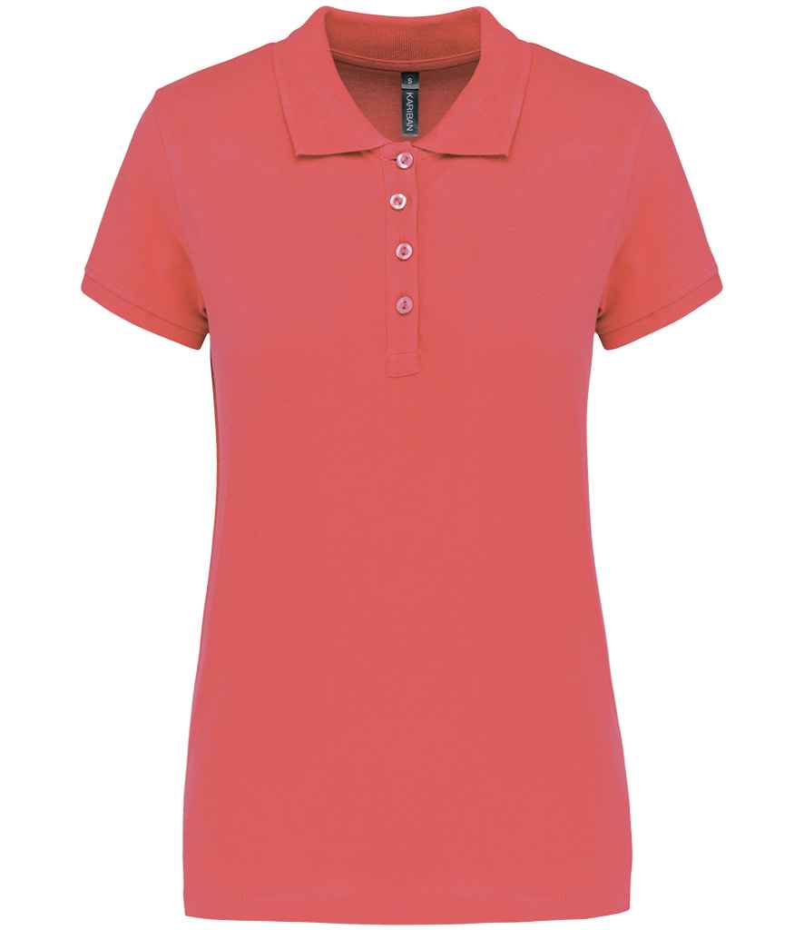 Kariban Ladies Short Sleeve Piqué Polo Shirt