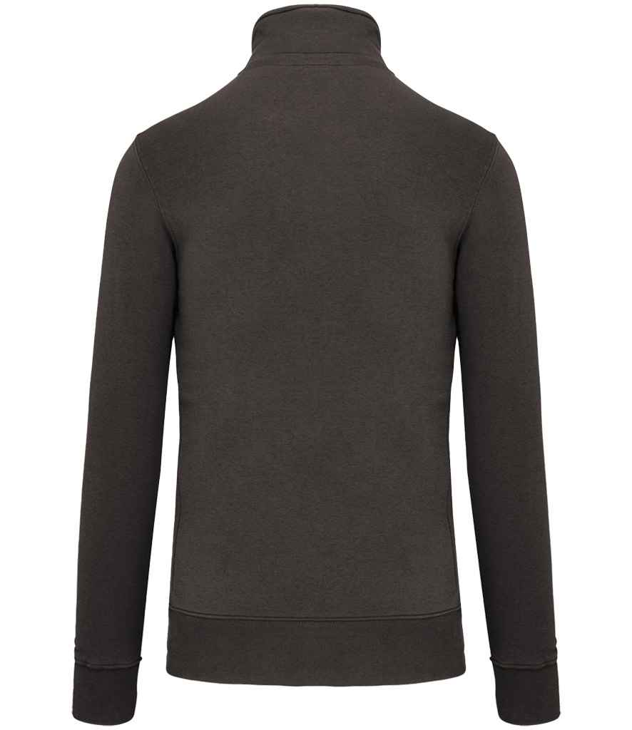 Kariban Zip Neck Sweatshirt