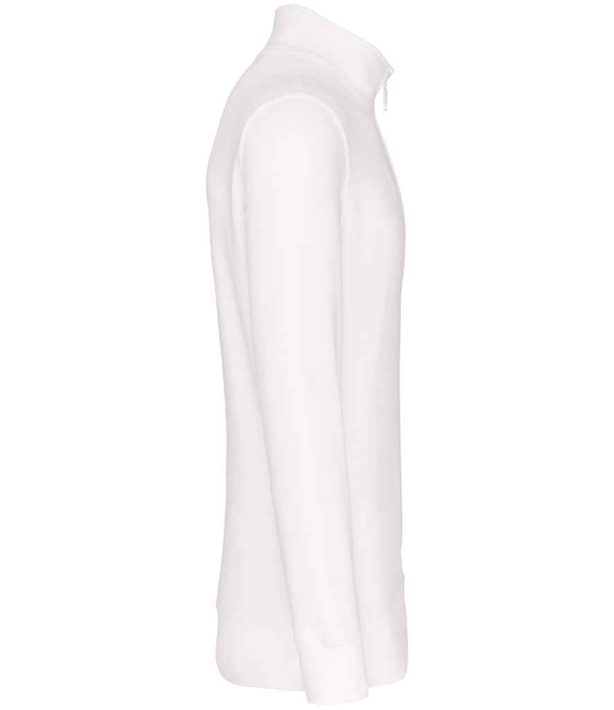 Kariban Zip Neck Sweatshirt