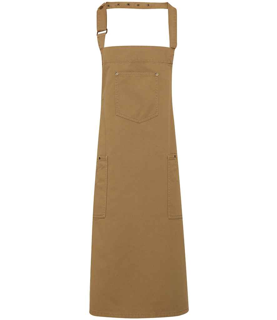 Premier Cotton Chino Bib Apron