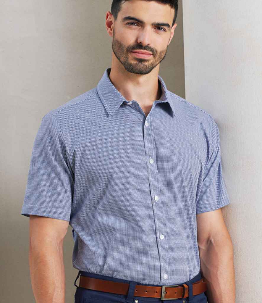 Premier Gingham Short Sleeve Shirt