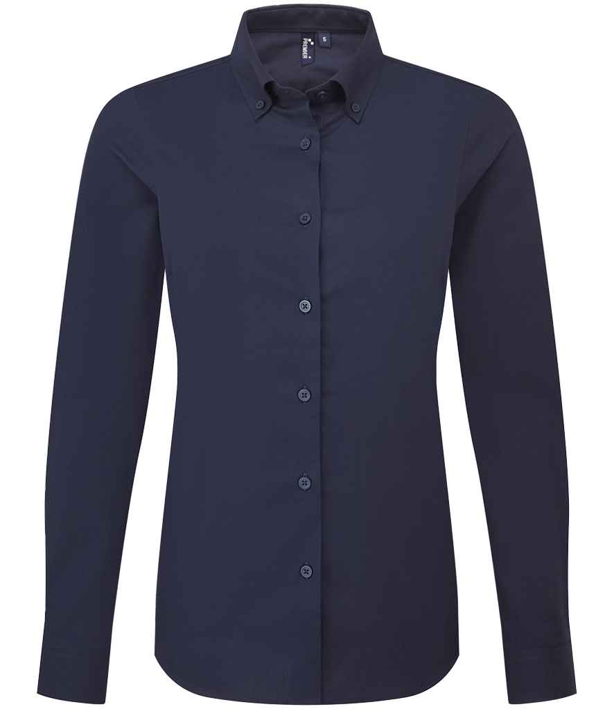 Premier Ladies Supreme Long Sleeve Oxford Shirt