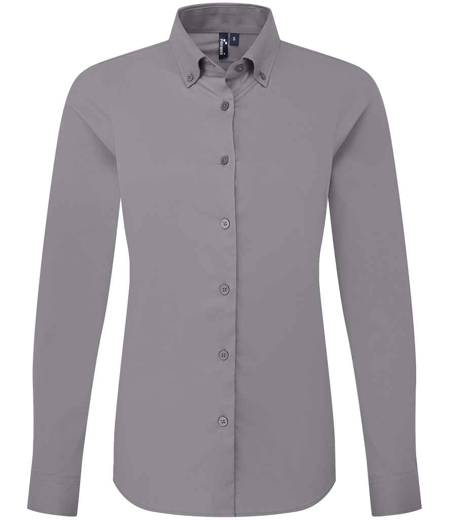 Premier Ladies Supreme Long Sleeve Oxford Shirt