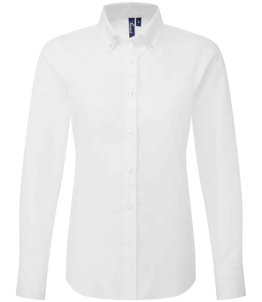 Premier Ladies Supreme Long Sleeve Oxford Shirt