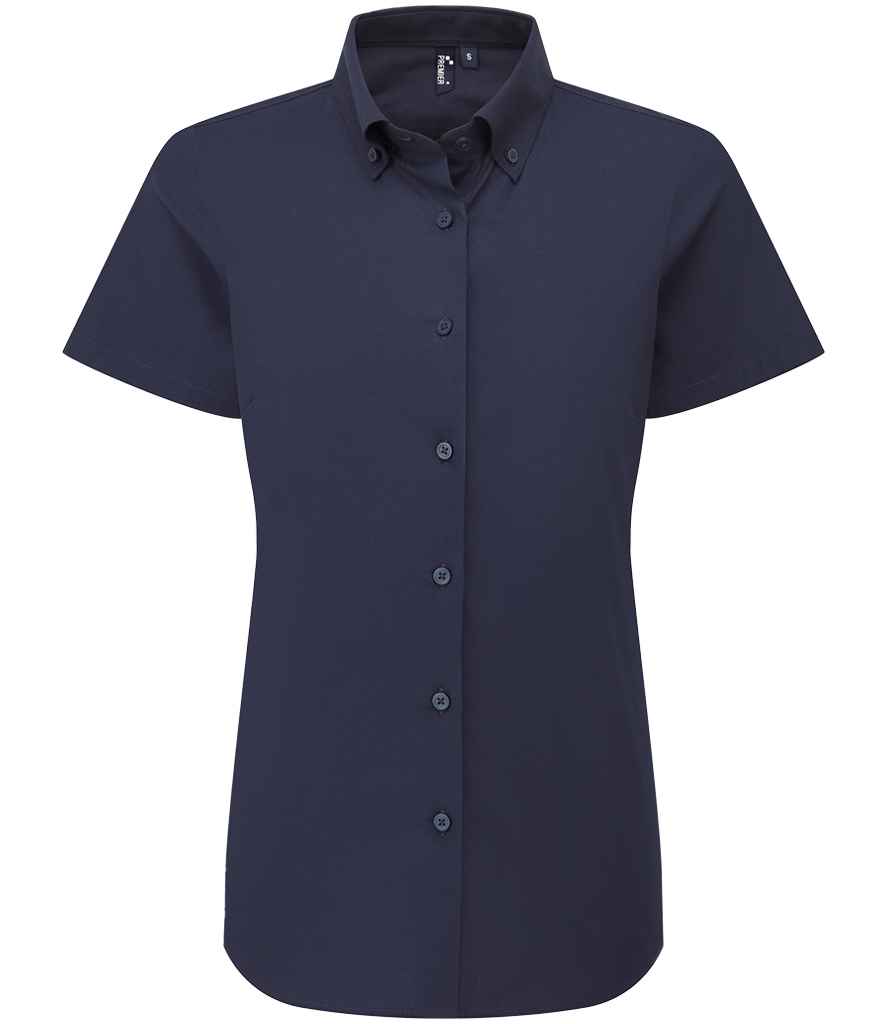 Premier Ladies Supreme Short Sleeve Oxford Shirt