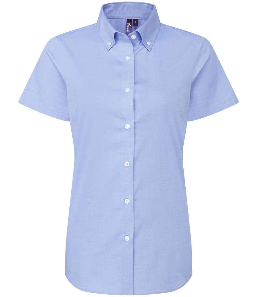 Premier Ladies Supreme Short Sleeve Oxford Shirt