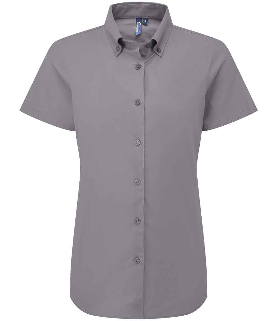 Premier Ladies Supreme Short Sleeve Oxford Shirt