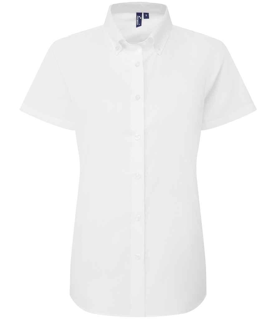 Premier Ladies Supreme Short Sleeve Oxford Shirt