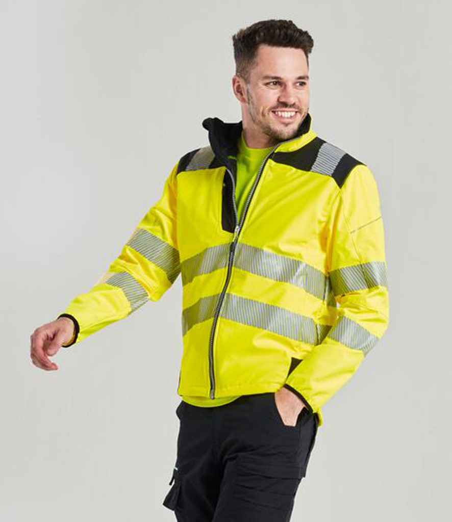 Portwest PW3 Hi-Vis Soft Shell Jacket