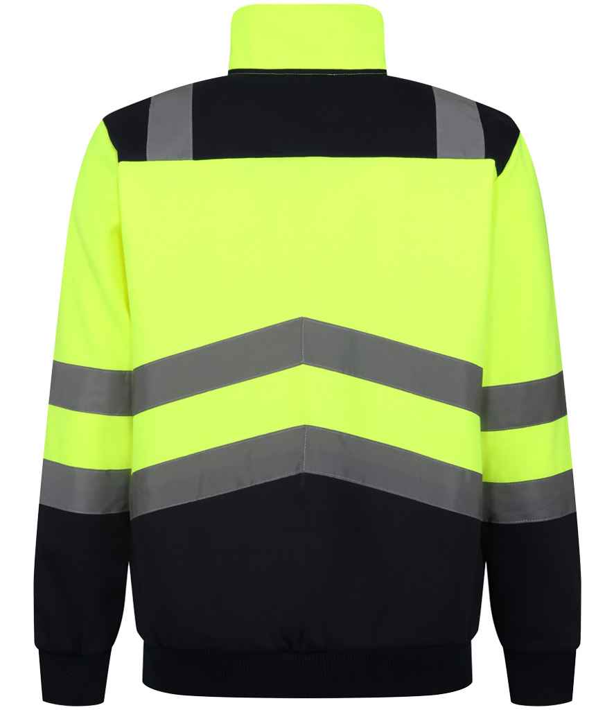 Regatta High Visibility Pro 1/4 Zip Sweatshirt