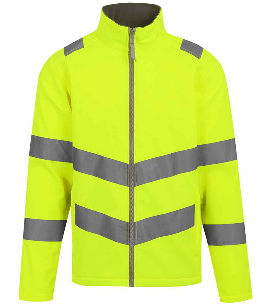 Regatta High Visibility Pro Contrast Ablaze Soft Shell Jacket