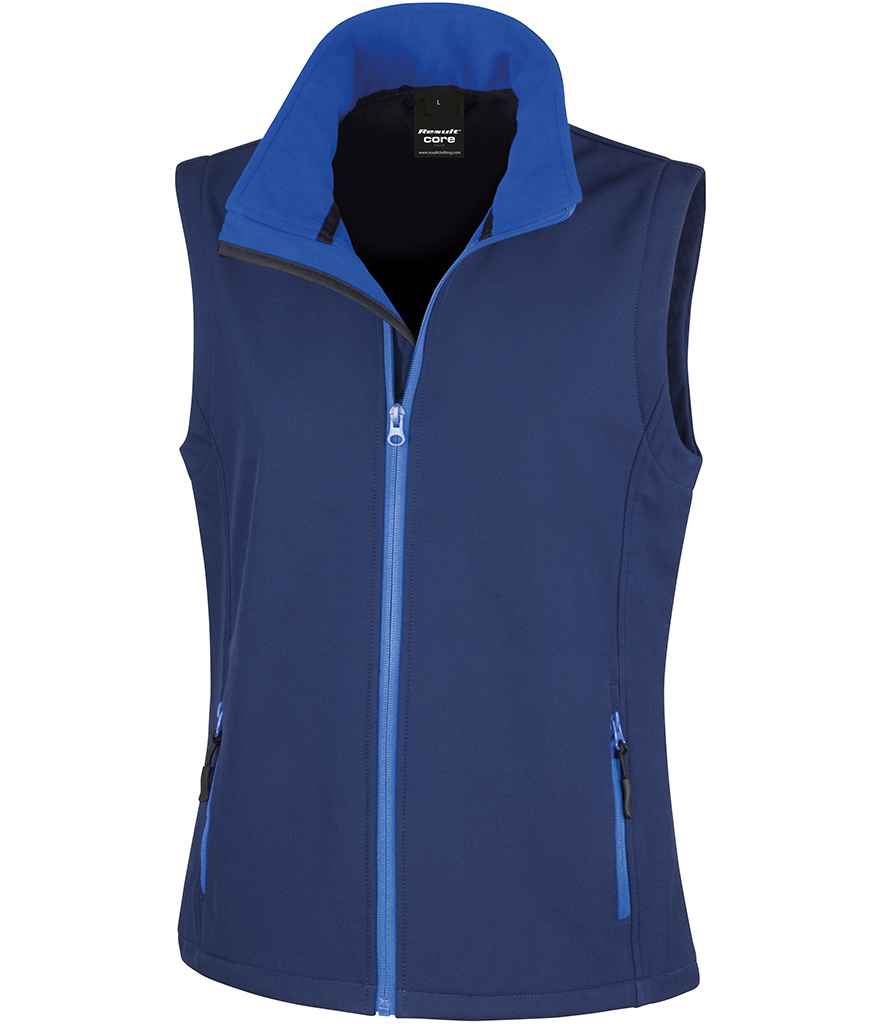 Result Core Ladies Printable Soft Shell Bodywarmer