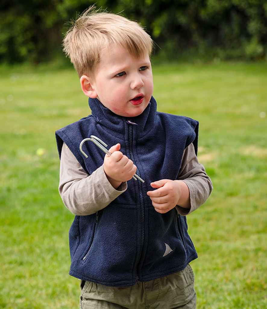 Result Kids/Youths Polartherm Fleece Bodywarmer