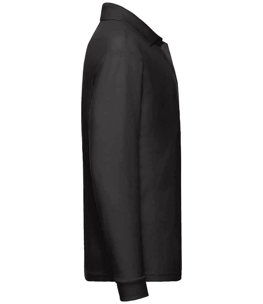 Fruit of the Loom Kids Long Sleeve Poly/Cotton Piqué Polo Shirt