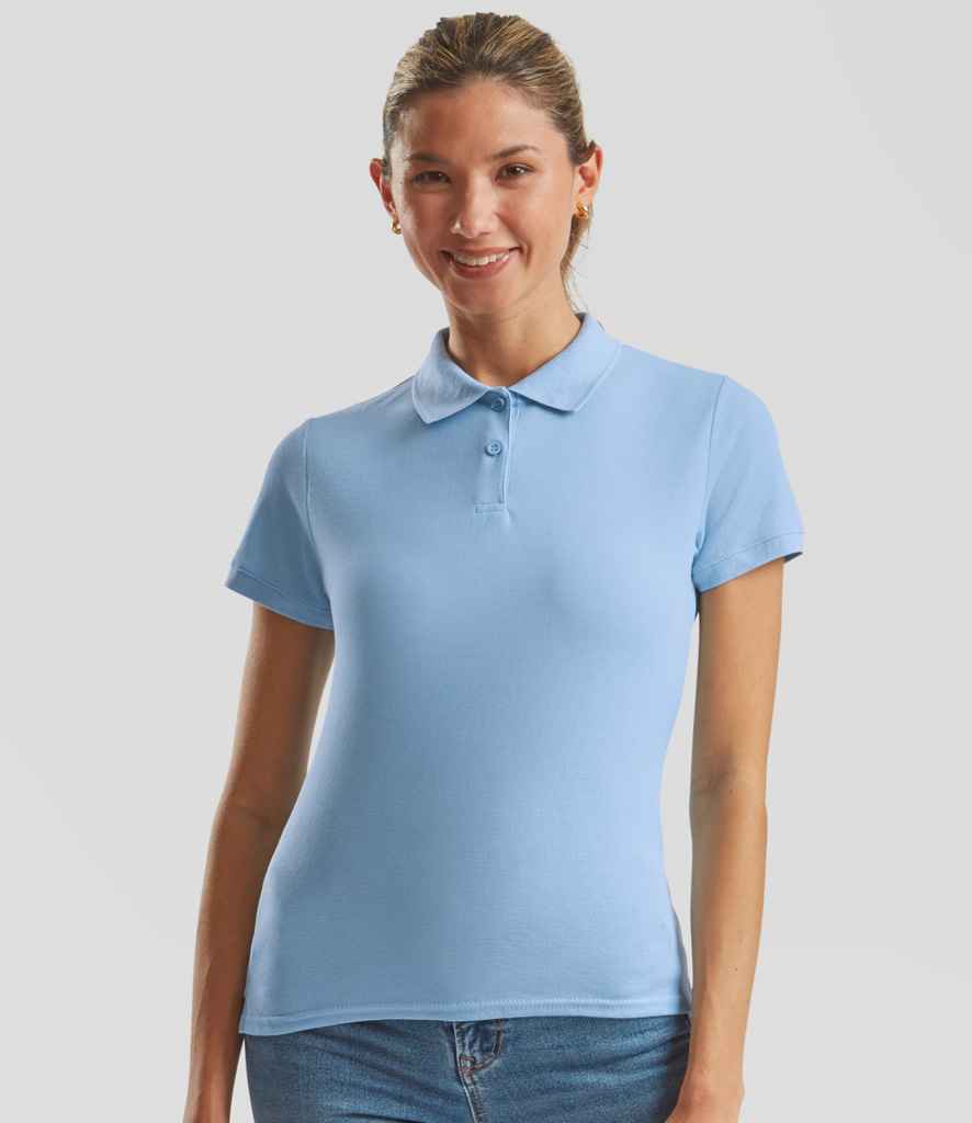 Fruit of the Loom Lady Fit Piqué Polo Shirt