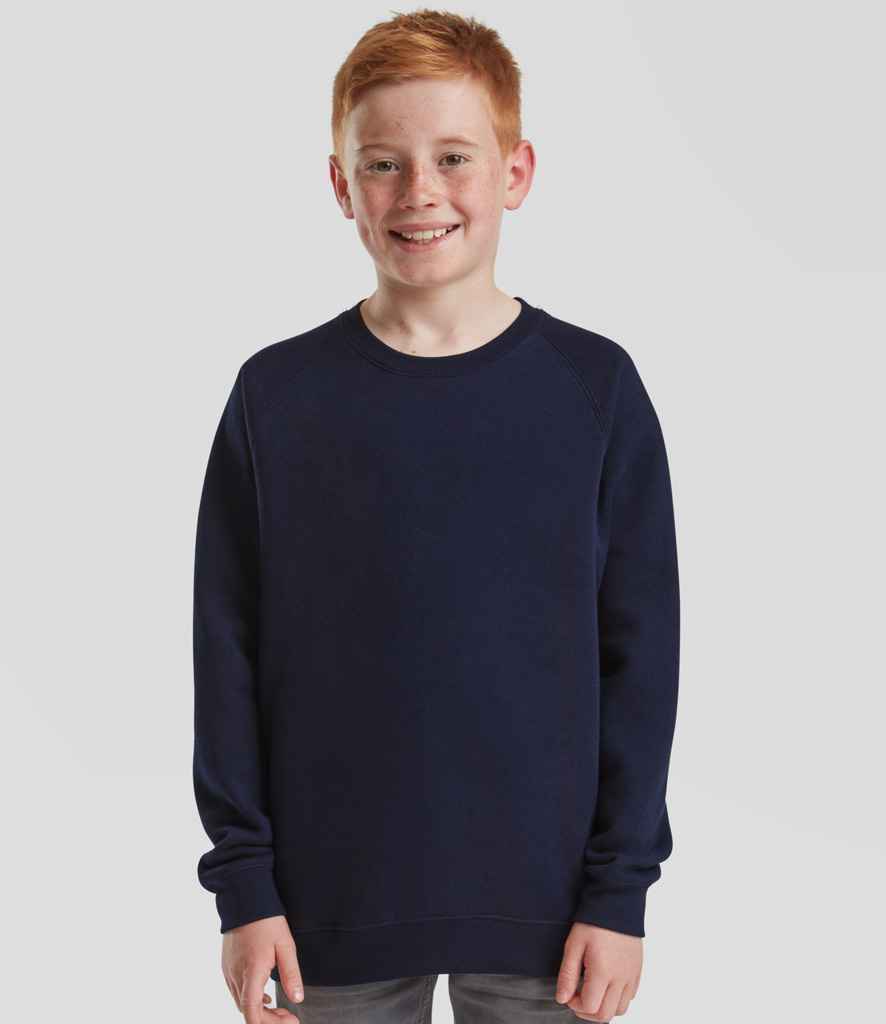 Fruit of the Loom Kids Classic Raglan Sweatshirt