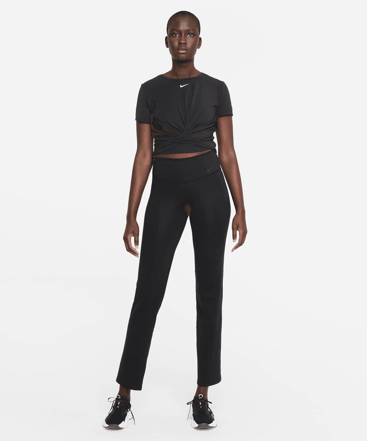 Women’s Nike One Luxe Dri-FIT short sleeve standard twist top