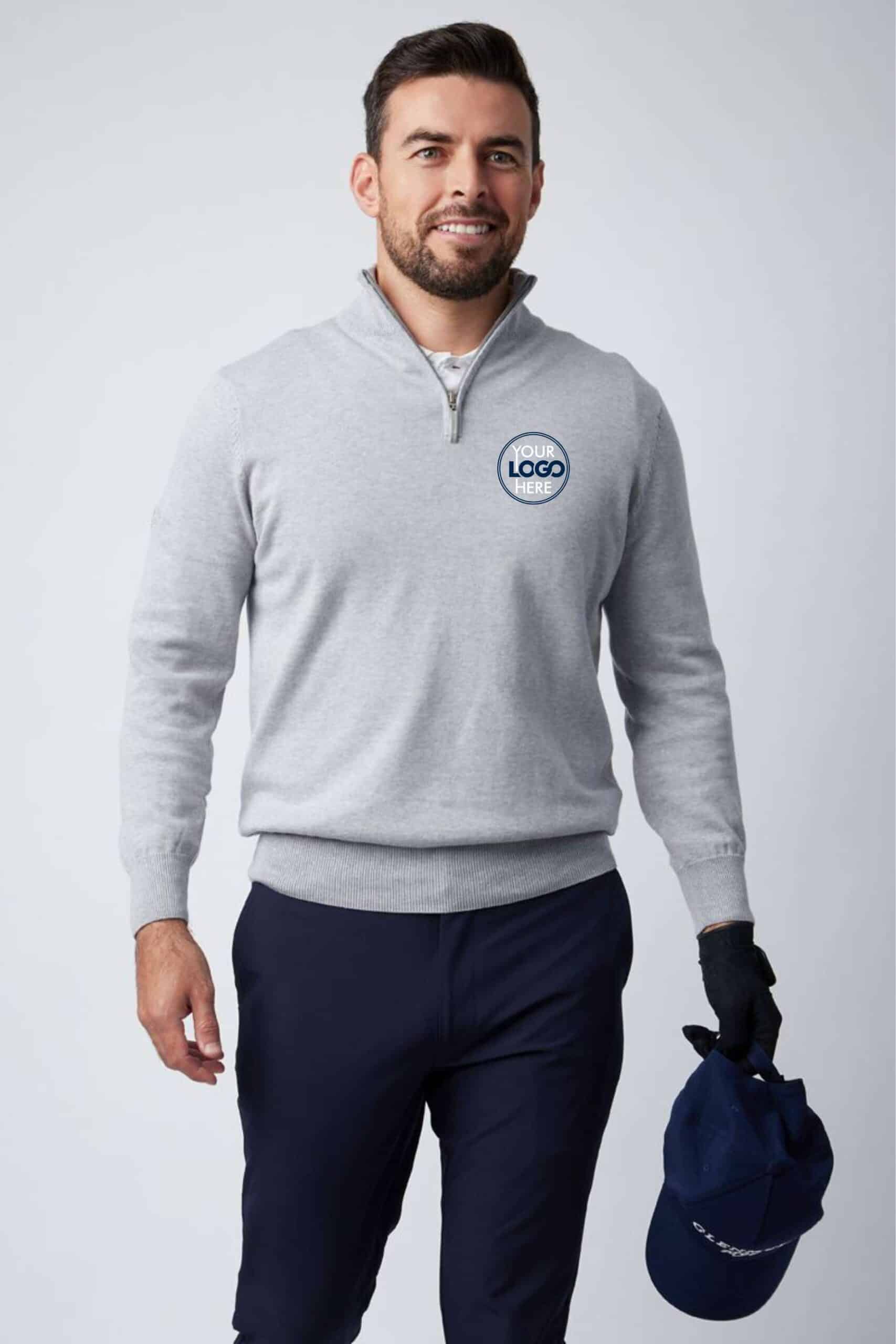 Glenmuir DEVON Zip Neck Sweater