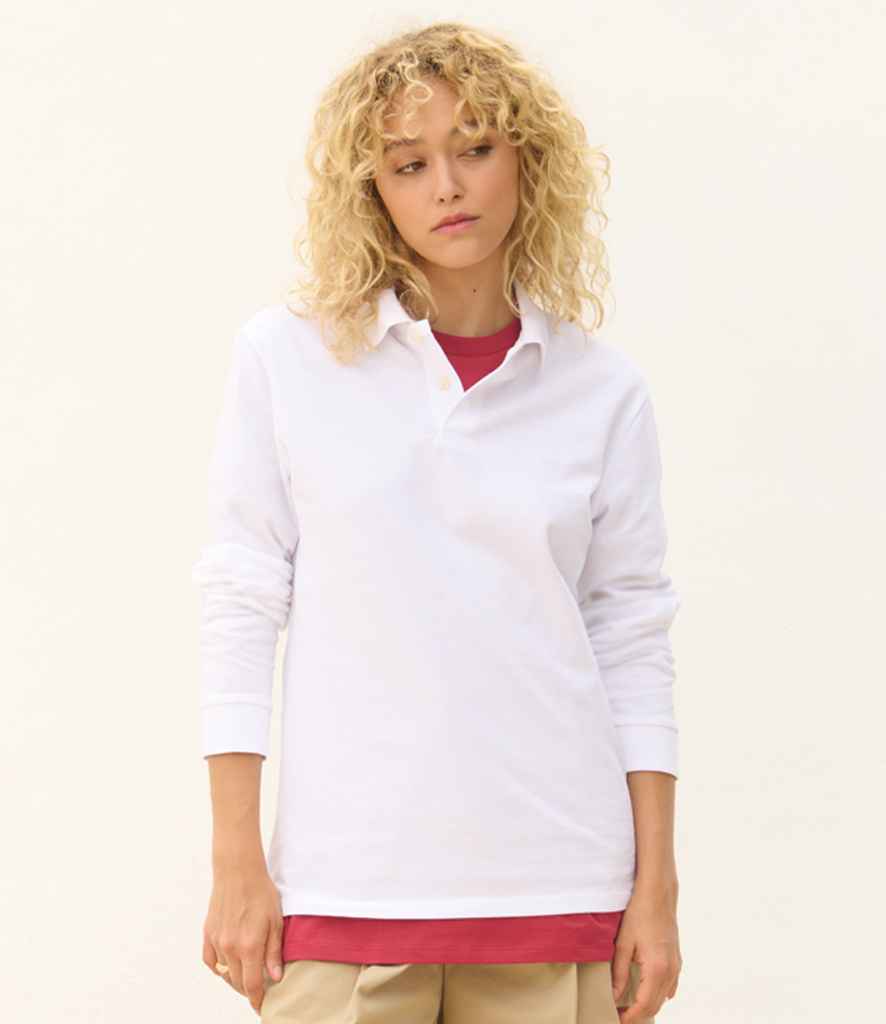 SOL'S Unisex Pacific Long Sleeve Piqué Polo Shirt