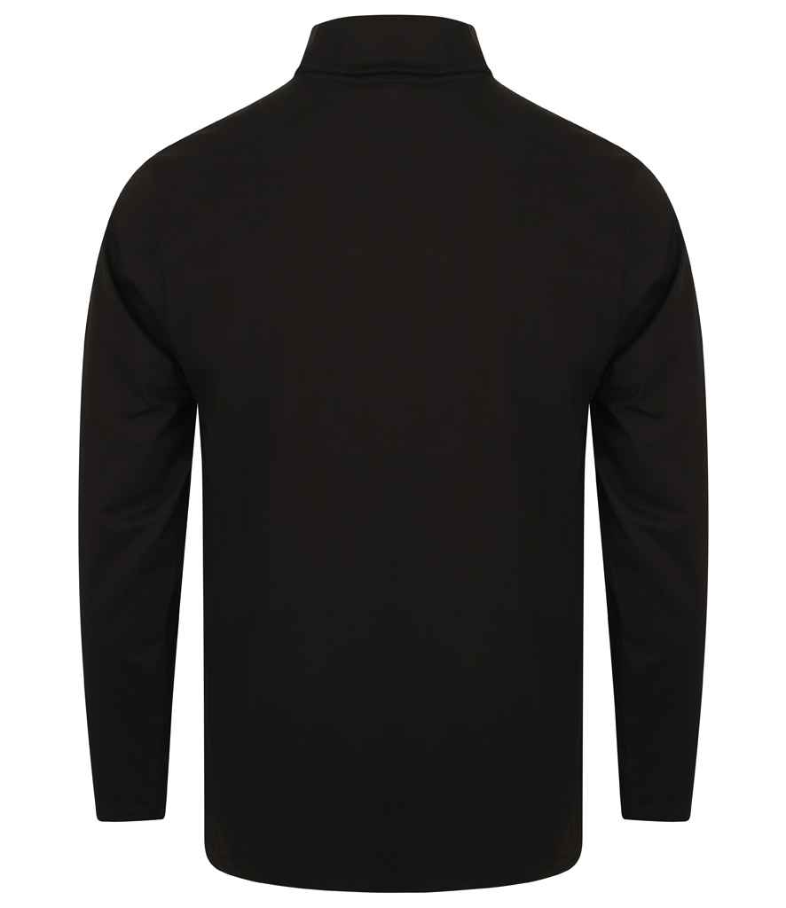 Henbury Long Sleeve Roll Neck Top