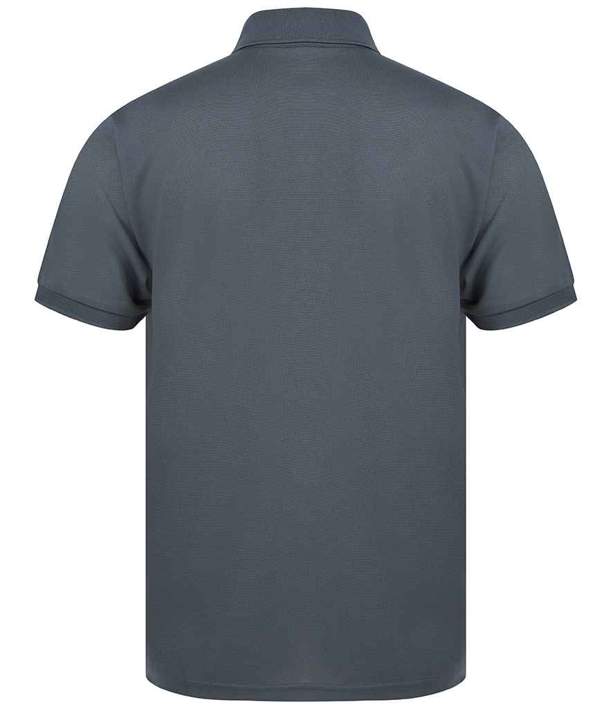 Henbury Recycled Polyester Piqué Polo Shirt