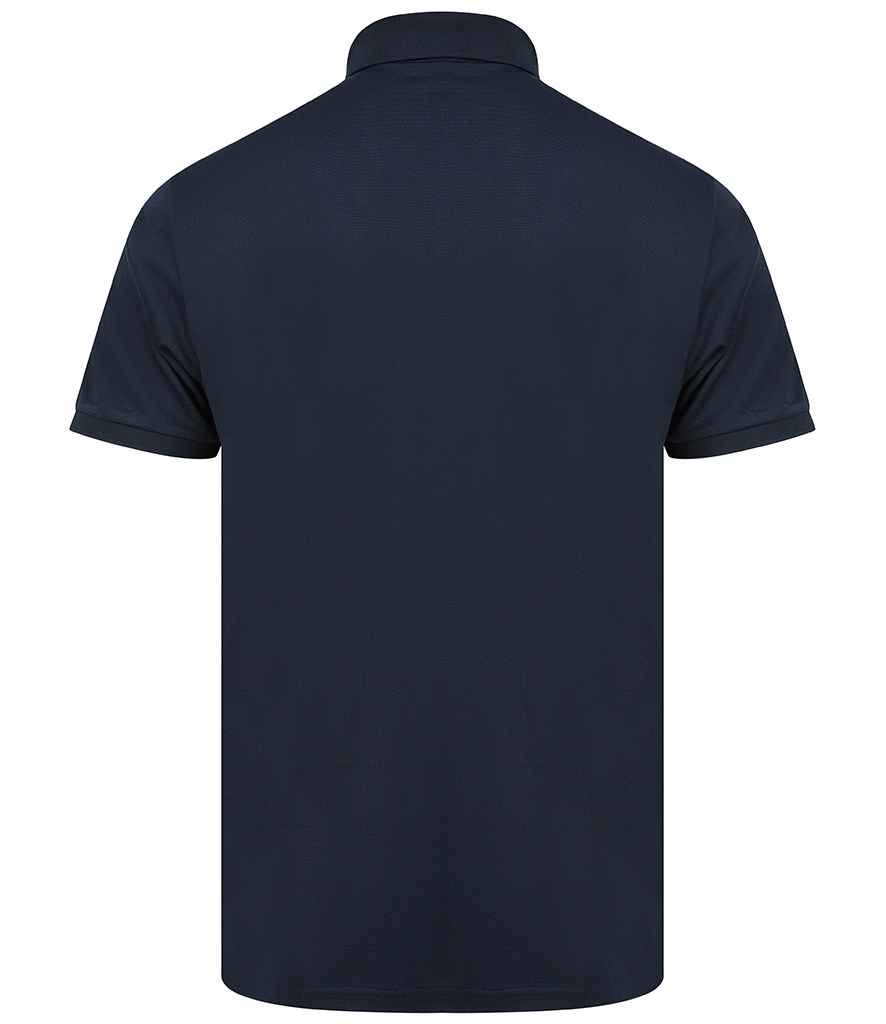 Henbury Recycled Polyester Piqué Polo Shirt