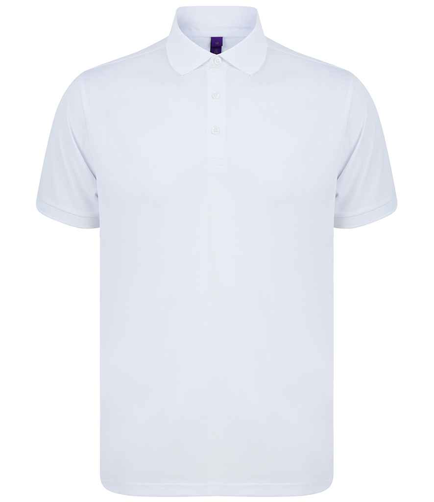 Henbury Recycled Polyester Piqué Polo Shirt