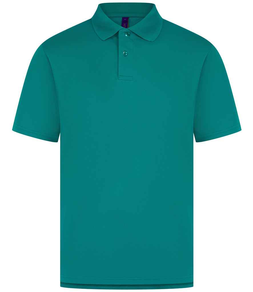 Henbury Coolplus® Wicking Piqué Polo Shirt