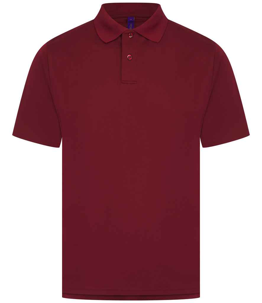 Henbury Coolplus® Wicking Piqué Polo Shirt
