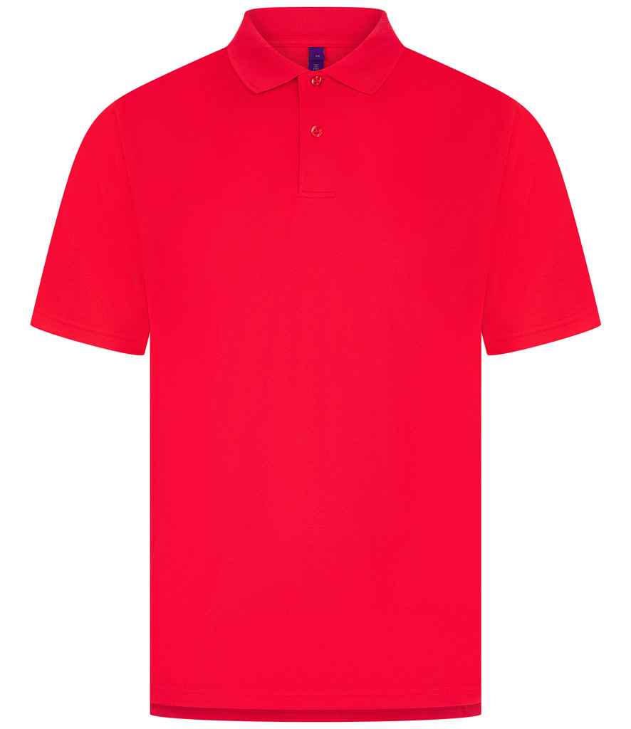 Henbury Coolplus® Wicking Piqué Polo Shirt
