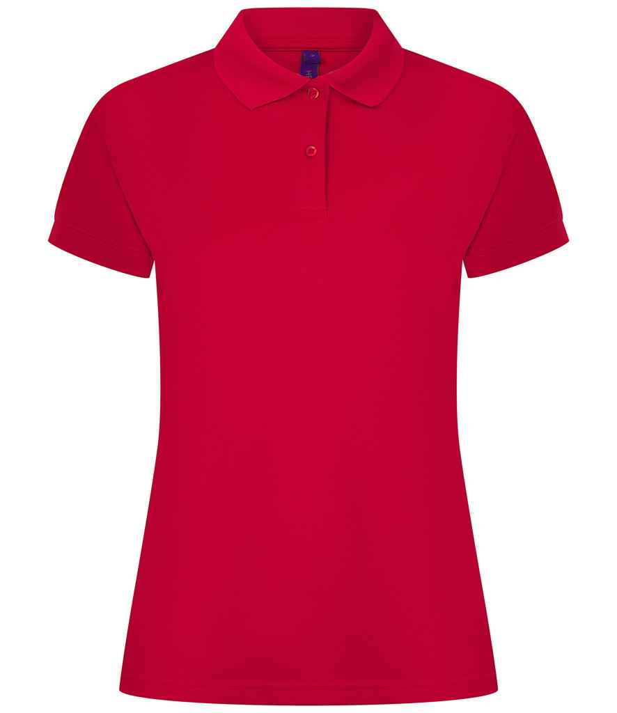 Henbury Ladies Coolplus® Wicking Piqué Polo Shirt