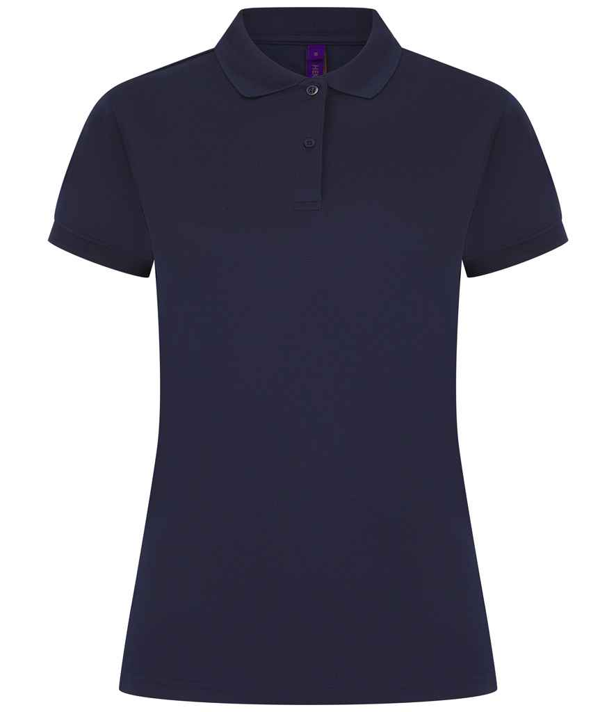 Henbury Ladies Coolplus® Wicking Piqué Polo Shirt