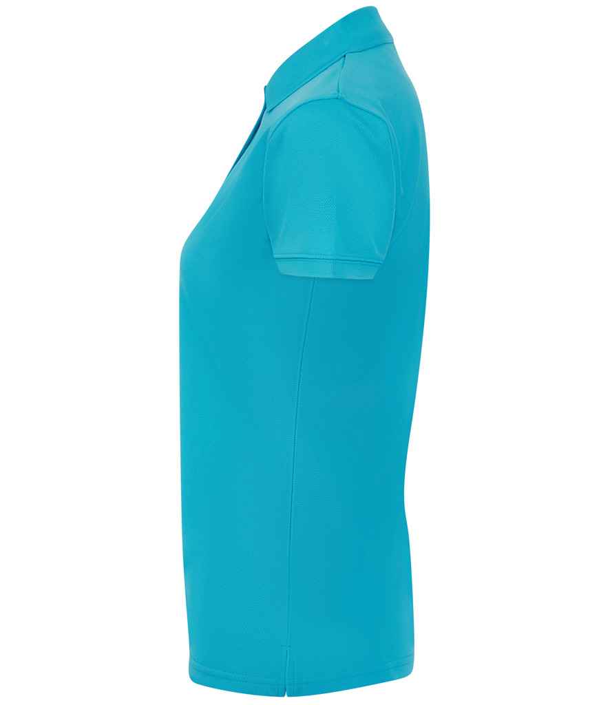 Henbury Ladies Coolplus® Wicking Piqué Polo Shirt